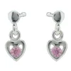 NORDAHL JEWELLERY SØLV ØRESTIK MED HJERTE - 325 009CZ9