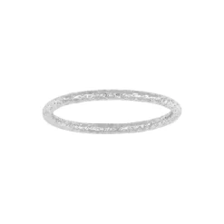 NORDAHL JEWELLERY SØLV RING MED OVERFLADE - 125 325
