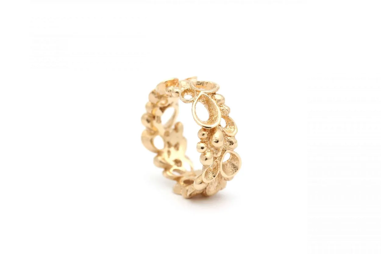 PER BORUP VIOLINA RING 14 KARAT GULD - 763R