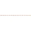 SCROUPLES ARMBÅND FORGYLDT SØLV MED ROSA EMALJE 17+2 CM - 39402A,M
