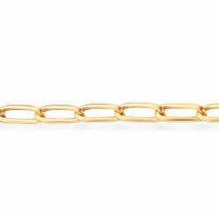 SCROUPLES ARMBÅND LINKS SØLV FORGYLDT - 611902