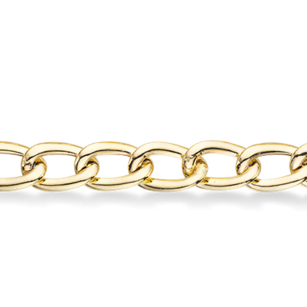 SCROUPLES ARMBÅND SØLV FORGYLDT CHUNKY LINK - 37892,18
