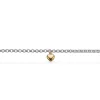 SCROUPLES BØRNE ARMBÅND 16 CM MED 14 KARAT GULD HJERTE - 670402