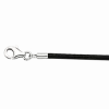 SCROUPLES COLLIER LÆDER MED SØLV LÅS 1,5MM - 33372,42