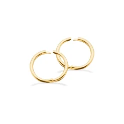SCROUPLES CREOL 8 KARAT GULD MED CLIP - 115933