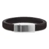 SCROUPLES FORCE ARMBÅND BRUNT LÆDER 21 CM- 03531A,M