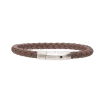 SCROUPLES HERRE ARMBÅND BRUN LÆDER 21 CM - 03001,21