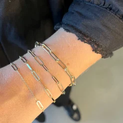 SCROUPLES 8 KARAT GULD ARMBÅND LINK - 33703,18