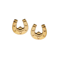 SCROUPLES 8 KARAT GULD ØRERINGE HESTESKO - 11753