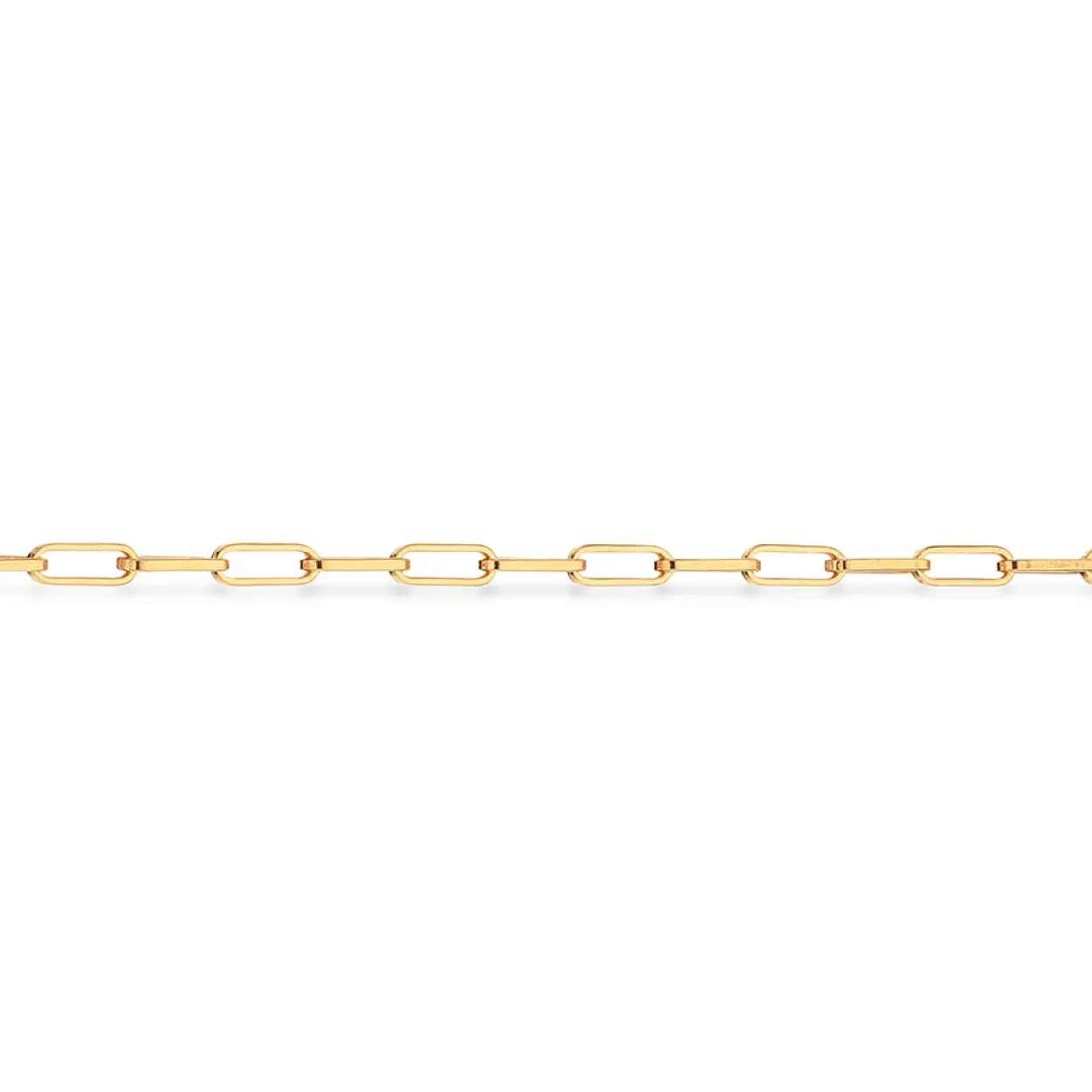 SCROUPLES LINKS HALSKÆDE SØLV FORGYLDT 45 CM - 37882,45