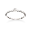 SCROUPLES PIGE RING SØLV MED KUGLER - 726052