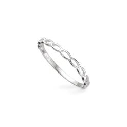 SCROUPLES PIGERING SØLV OVALE RINGE - 727792