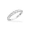 SCROUPLES PIGE RING SØLV SNOET - 729872