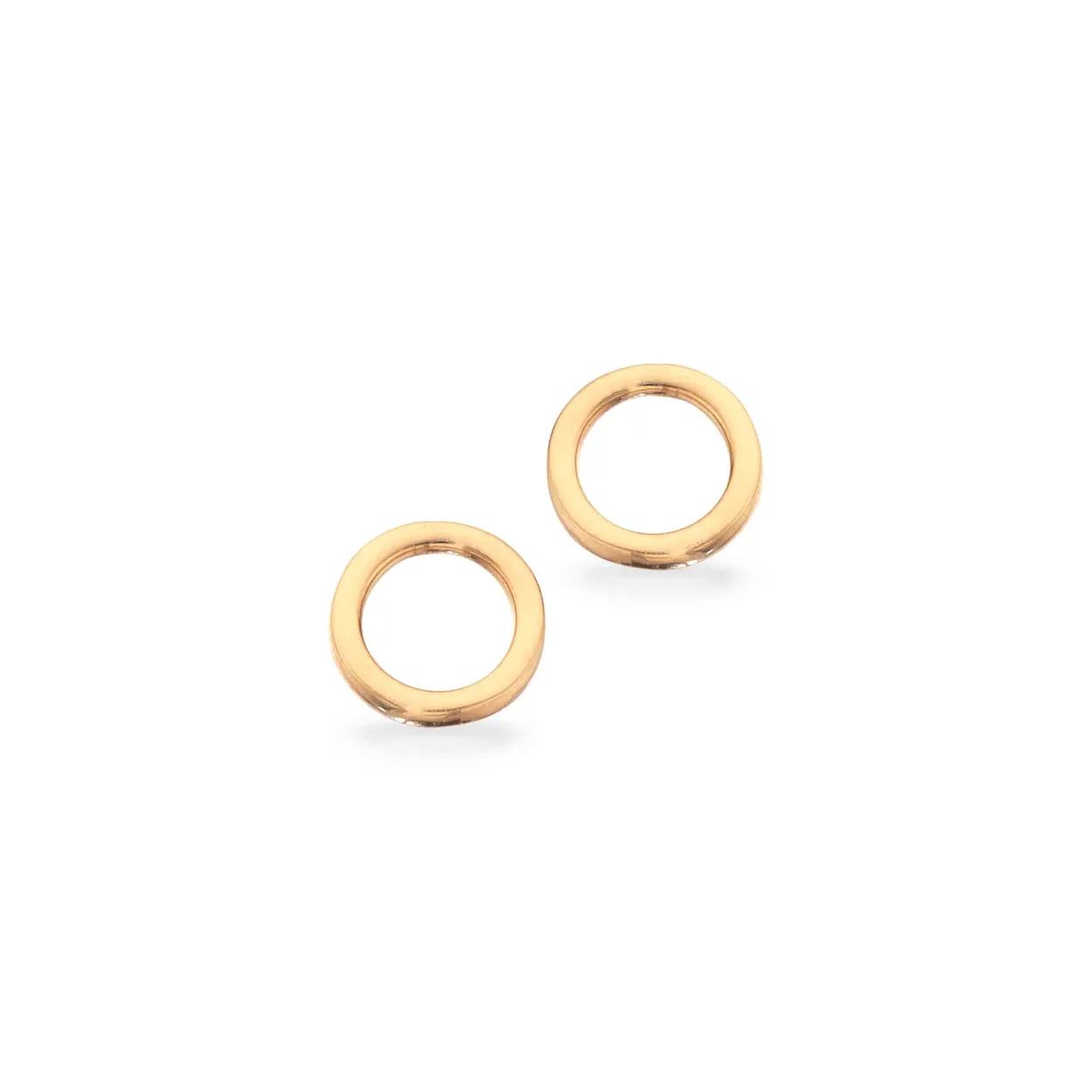 SCROUPLES ØRERINGE 8 KARAT GULD - 122173