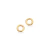 SCROUPLES ØRERINGE 8 KARAT GULD MED CIRKEL 3,5 MM - 122163
