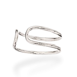 SCROUPLES ØRERING KLEMME SØLV - 154562