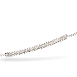 SCROUPLES SØLV ARMBÅND PIND ZIRKONIA -34922,18