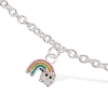 SCROUPLES SØLV ARMBÅND REGNBUE GIRLS - 671922