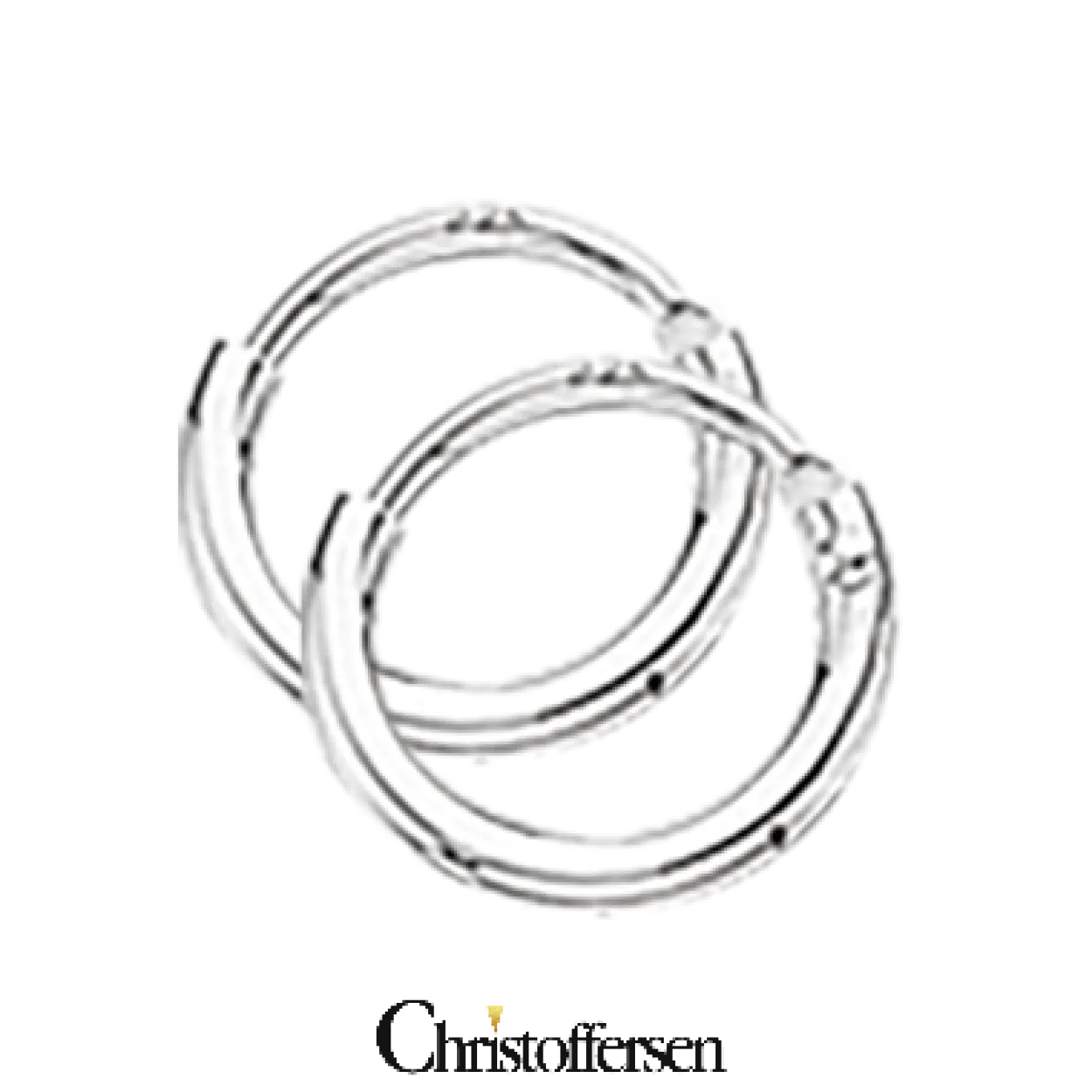 SCROUPLES SØLV CREOL 1,5X9 MM - 190032