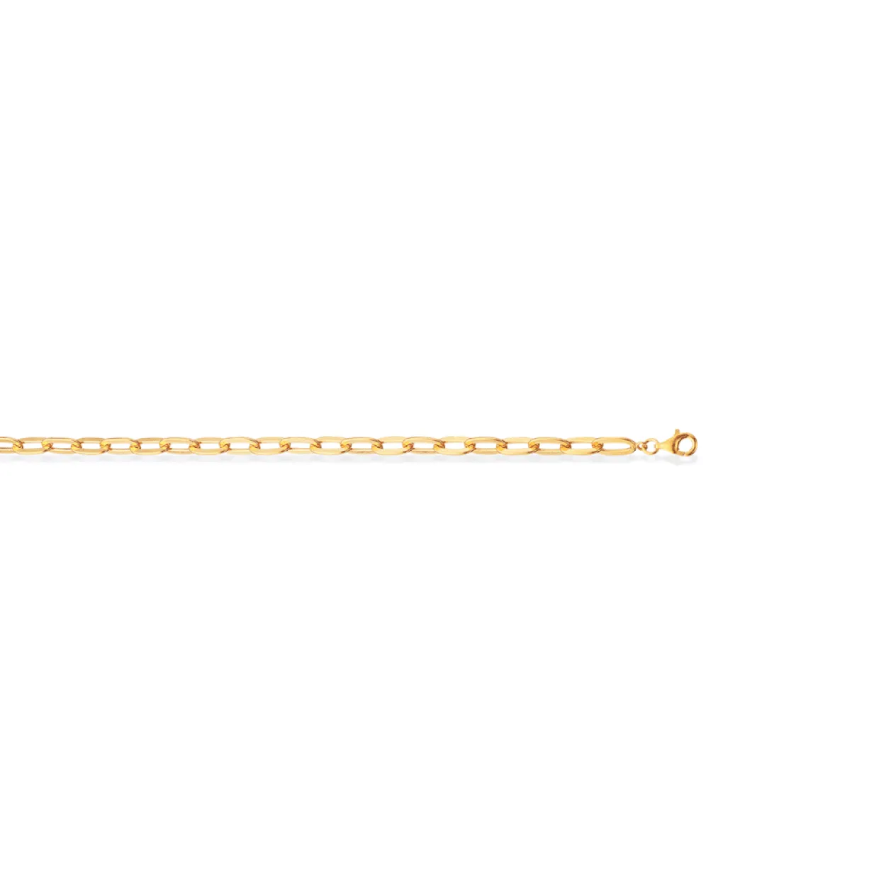 SCROUPLES SØLV FORGYLDT ARMBÅND LINK - 611802