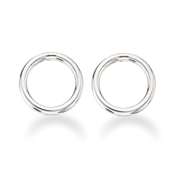 SCROUPLES SØLV ØRERINGE CIRKEL 11 MM - 154022