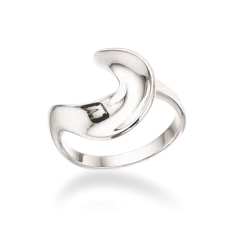 SCROUPLES SØLV RING BUET - 726092