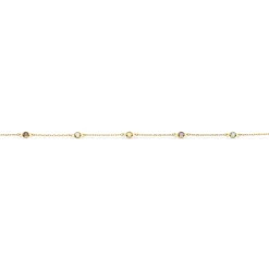 SCROUPLES SOHO ARMBÅND MULTICOLOR I FORGYLDT SØLV 17+2 CM - 39602A,M
