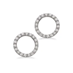 SCROUPLES SOHO ØRERINGE MED ZIRKONIA - 157062