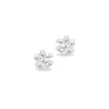 SCROUPLES VIDA ØRERINGE 8 KARAT HVIDGULD MED BRILLANTER PÅ 0,20 CARAT - 1814,20