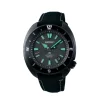 SEIKO PROSPEX SORT MED GRØN INDEX - SRPH99K1