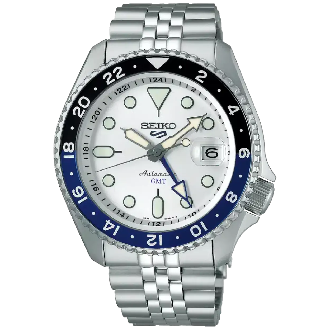 SEIKO 5 SPORTS GMT AUTOMATIK UR HERRE - SSK033K1