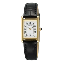 SEIKO UR DAME FIRKANTET DUBLE - SWR108P1