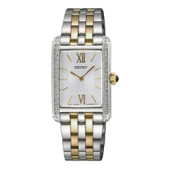 SEIKO UR DAME TOFARVET STÅL - SWR093P1