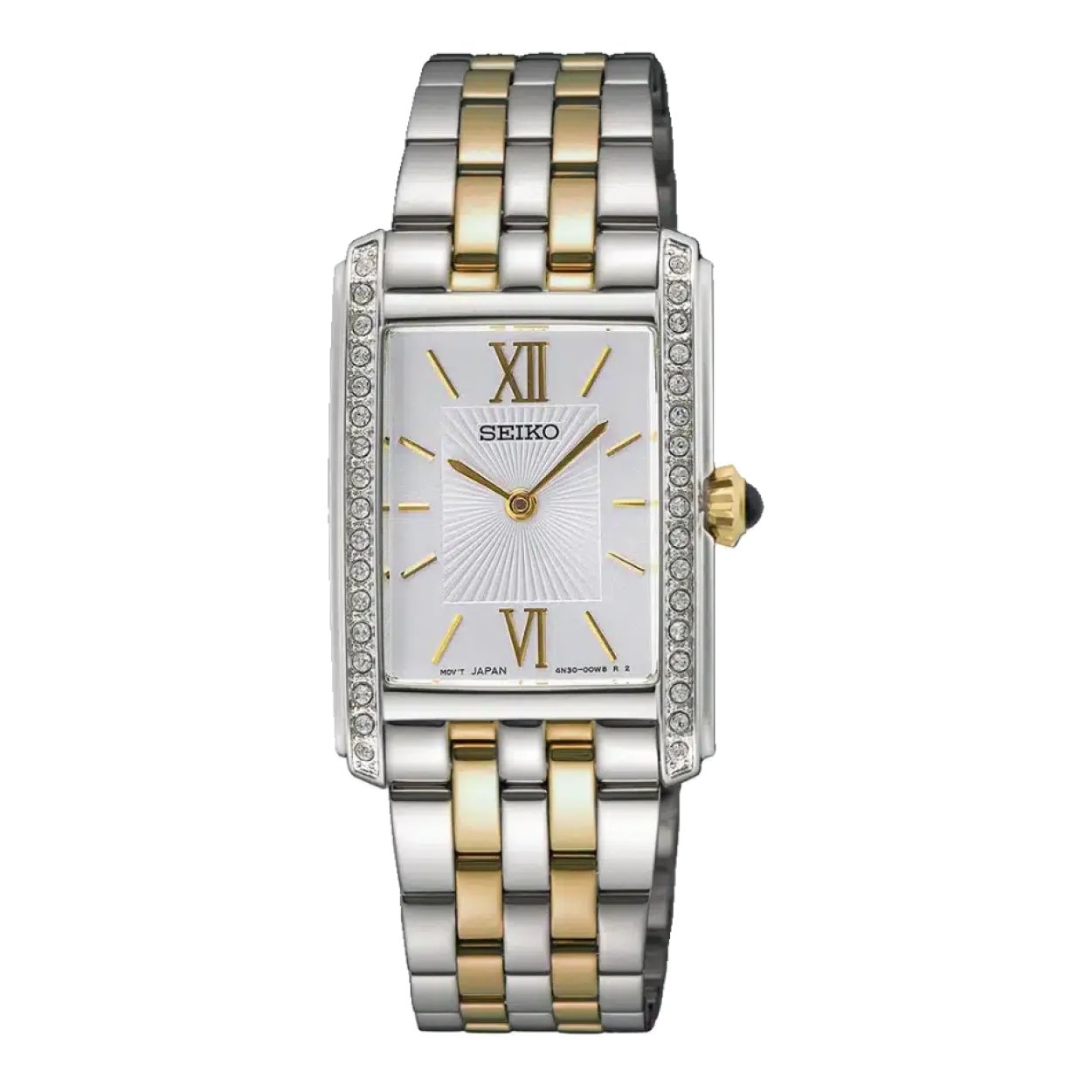 SEIKO UR DAME TOFARVET STÅL - SWR093P1