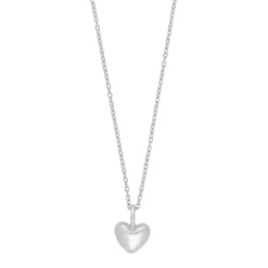 SIERSBØL SHAPE VEDHÆNG SØLV MAT HJERTE - 212 000