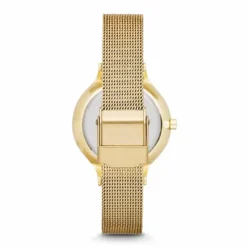SKAGEN ANITA LILLE DAME UR GULDFARVET MED MESH LÆNKE - SKW2150