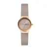 SKAGEN FREJA LILLE UR DAME ROSA MED LÆDERREM - SKW3005