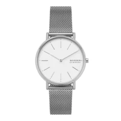 SKAGEN SIGNATUR UR DAME MED MESH LÆNKE - SKW2785