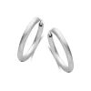 SPIRIT ICONS ‘BALANCE’ HOOP 20 MM RUSTIC SØLV - 42471