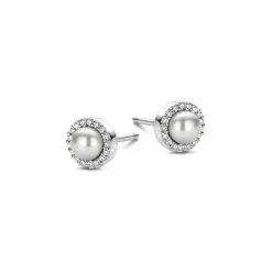 SPIRIT ICONS EUPHORIA ØRERINGE SØLV MED PERLE OG ZIRKONIA - 41861