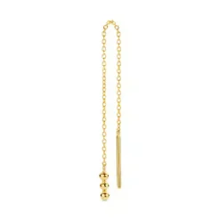 SPIRIT ICONS MALA ØRERING MED KÆDE 14 KARAT GULD - 44846