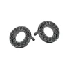 SPIRIT ICONS TREND ØRERINGE SØLV RHUTHINERET MED ZIRKONIA - 40533