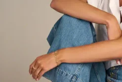 SPIRIT ICONS VENUS ARMBÅND FORGYLDT MED PERLER - 20732