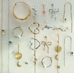 STINE A PETIT BOW WITH STONE ARMBÅND SØLV - 3216-00-OS