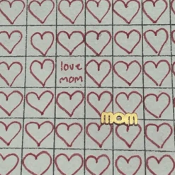STINE A WOW MOM ØRERING SØLV FORGYLDT - 1259-02-S