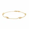 STUDIO Z ACORN ARMBÅND FORGYLDT SØLV - 7250873