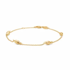 STUDIO Z ACORN ARMBÅND FORGYLDT SØLV - 7250873