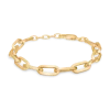 STUDIO Z ANKER ARMBÅND SØLV FORGYLDT - 8250324