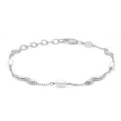 STUDIO Z ARMBÅND TANGLED SØLV - 7153825