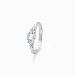 STUDIO Z FRAGMENTS RING SØLV MED STEN - 7147864